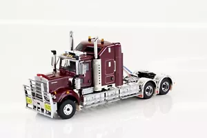 Kenworth C509 Prime Mover Truck - Burgundy - Drake 1:50 Scale Model #Z01382 New - Picture 1 of 9