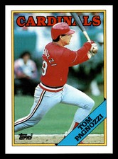 1988  Topps Tom Pagnozzi RC Rookie St. Louis Cardinals #689 NM-MINT