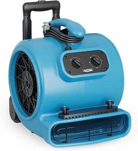 AlorAir GE3000HTC 3000 CFM Air Mover Blower Fan 3-Speed Timer Cooling Dryer - Picture 1 of 8