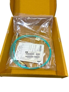 AJ835A I Open Box Genuine HPE 2m Multi-Mode OM3 LC/LC FC Optic Cable 491025-001 - Afbeelding 1 van 5