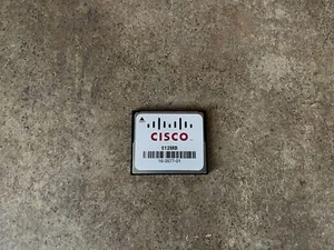 16-3577-01 CISCO 512MB COMPACT FLASH CARD UHQ1421076H 419362 I8-5(16) - Picture 1 of 3
