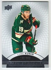 2017-18 UD PREMIER LUKE KUNIN RC 152/399 ROOKIE #84 Upper Deck Wild