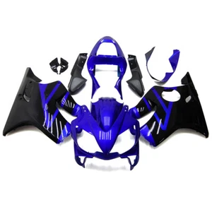 Blue Black ABS Fairings Kit For Honda CBR600F4i 2001 2002 2003 F4i Body Kit - Picture 1 of 9