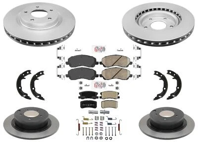 Performance Disc Brake Rotors Ceramic Pads For Mitsubishi Outlander Sport 11-12 - Image 1 of 4