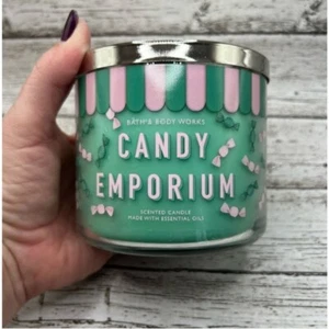 Bath & Body Works ~ Three Wick Candle “Candy Emporium” * - Picture 1 of 5