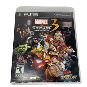 Marvel vs Capcom 3 Fate of Two Worlds PlayStation 3 PS3 Game Complete CIB Manual - Foto 1 di 11