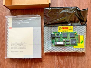 HP 27305-60101 27305-80001 JETDIRECT CARD 10BASE-T ETHERNET INTERFACE RJ45 CONNE - Picture 1 of 9