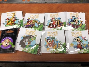 Disneyland Paris Jungle Book Jive Limited Edition 500 Set Of 8 Disney Pins - Picture 1 of 1