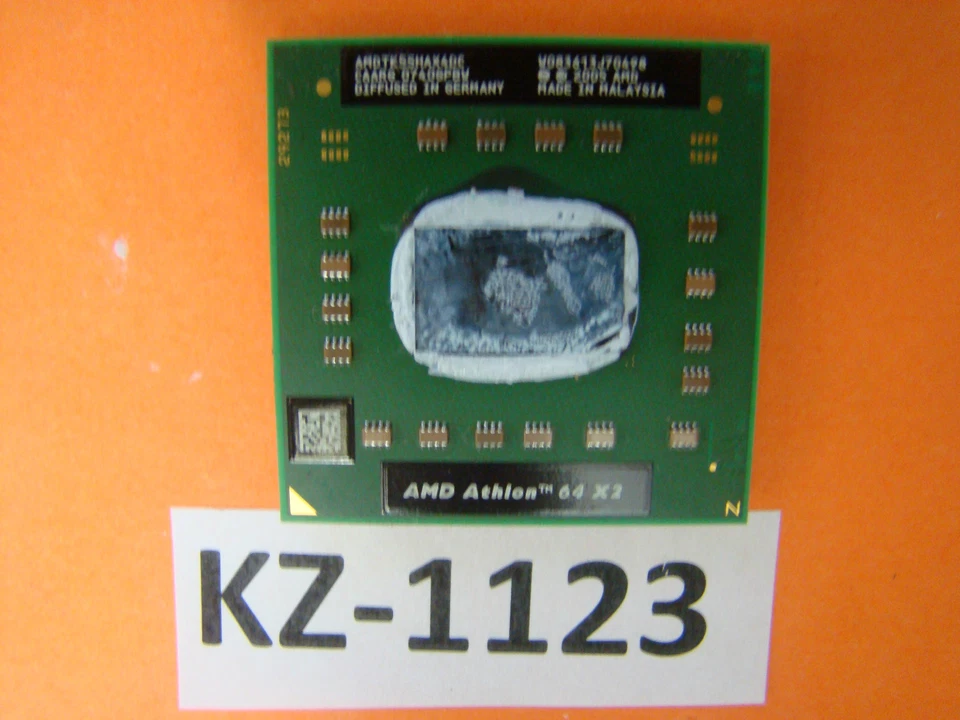 AMD Athlon II AMDTK55HAX4DC 1.80 GHZ Socket S1 CPU Processor #KZ-1123 - Image 1 of 2
