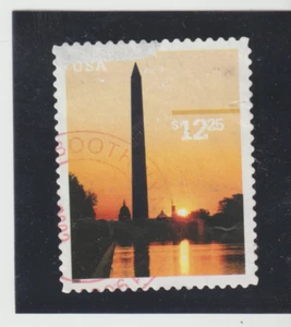 U.S. Scott #3473 Used $12.25 Washington Monument scuff at top left - Picture 1 of 1