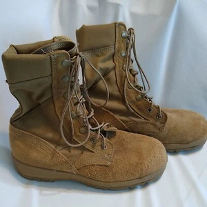 Botas McRae Calzado Ejército Combate Clima Caliente Color Tostado Talla 6W Hechas en EE. UU. Nuevas - Imagen 1 de 9