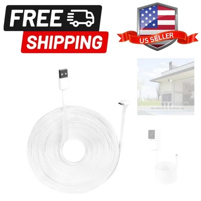 Power Charge Cable for Wyze Cam Pan v3, 30ft/9m Charging Cord to Power Camera... - Image 1 of 4