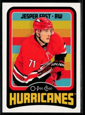 2024-25 O-Pee-Chee Retro #215 Jesper Fast - Image 1 of 2