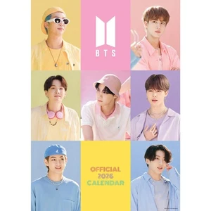 2026 Calendar BTS Month to View A3 Calendar Official Product - Picture 1 of 6