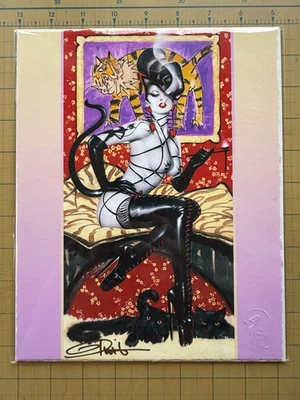 8X10 Giclee by Olivia De Berardinis (Signed) "Nightshade" Foto 1 de 2