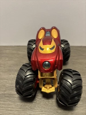 Hot Wheels Iron Man Monster Truck Edición Marvel Raro Diecast Escala 1:64 En muy buena condición Foto 1 de 4