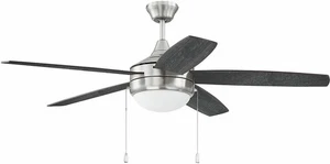 Craftmade PHA52BNK5-BNGW Phaze 5 LED Ceiling Fan -Brushed Polished Nickel - Picture 1 of 1