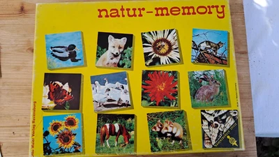 Natur Memory Ravensburger Gedächtnisspiel Kinderspiel Vintage 63 Paare - Bild 1 von 4