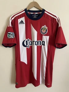 2010 2011 Adidas Chivas USA MLS #11 Home Soccer Jersey M *HAS FLAWS* - Picture 1 of 11