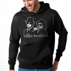The Blues Brothers John Belushi Dan Aykroyd Kapuzenpullover Hoodie Sweatshirt - Bild 1 von 1