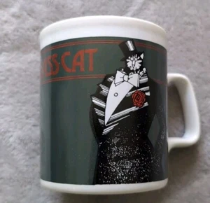 Vintage B. Kliban High Class Cat Kaffeebecher Ofen Handarbeit Made In England Tasse Katzen  - Bild 1 von 5