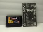 T Mek Sega 32X 1995 Rare Shooter W Manual Vgc Fast Shipper Tested Authentic