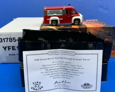 Matchbox Models of Yesteryear YFE16-M 1948 Dodge Route Van Firefighter Support - Image 1 of 4
