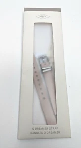 Fossil Watch Band Strap 12mm FTJ9016 Q Dreamer Women's Genuine Leather Beige - Picture 1 of 3