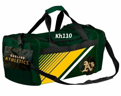  Oakland Athletics MLB Gym Travel Duffel Bag - Image 1 of 2