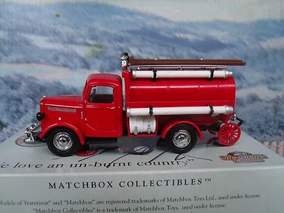 Petrolero Matchbox Bedford 1939 YFE04 Foto 1 de 3