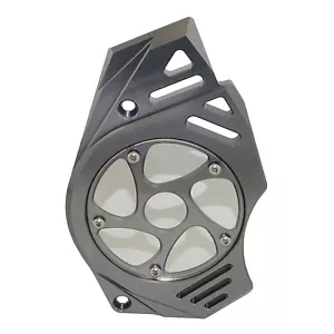 Gray Front Sprocket Cover Chain Guard For KAWASAKI Ninja EX Versys Vulcan S 650 - Picture 1 of 10