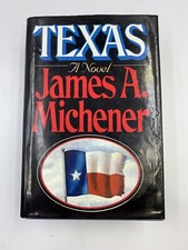 Texas By James Michener Hardcover 1985
