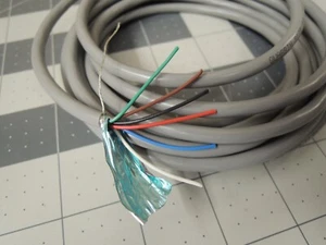 14' Kabel (6 Leiter) für 3, 4 & 5 Tasten JMI Vox / Thomas Vox Fußschalter - Bild 1 von 3