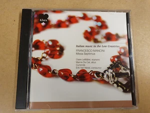 CD / ITALIAN MUSIC IN THE LOW COUNTRIES - FRANCESCO MANCINI - MISSA SEPTIMUS - Picture 1 of 2