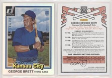 2015 Donruss Inaugural 1981 Edition Press Proof Platinum Blue George Brett HOF