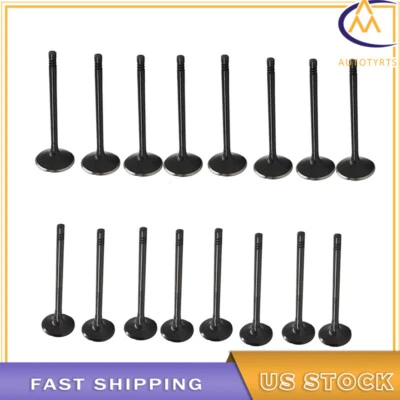 Juego de 16 válvulas de admisión y escape para Pontiac G5 G6 Solstice 2.0 2.2 2.4 l4 Foto 1 de 4
