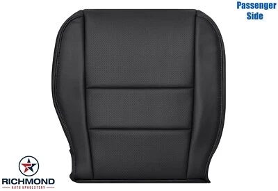 For 2007-2014 Honda Ridgeline - Passenger Side Bottom Leather Seat Cover Black - Image 1 of 4