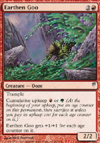 EARTHEN GOO X4 4 4X Coldsnap MTG Magic the Gathering Cards DJMagic - Image 1 of 1