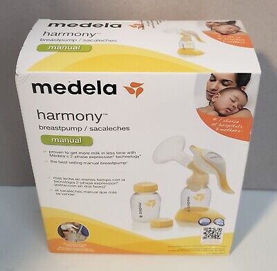 Medela 67186 HARMONY Manual Milk Breast Pump 2-Phase Portable NEW NIB SEALED • 35.39$