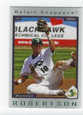 2013 Beloit Snappers (Single A-Minnesota Twins) Daniel Robertson 