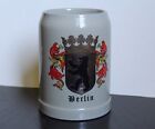 Beer Stein - Gerz - Berlin - Coat of Arms - 0.5L - 5 1/4" tall - 