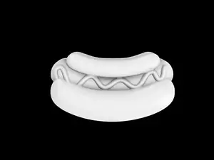 Hot Dog Mold, Bath Bomb Mold, Soap Mold, Chocolate Mold, Craft Mold - Picture 1 of 8