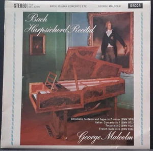 DECCA SXL 2259 ED 2 UK PRES BACH ITALIAN CONCERTO MALCOLM EX+ COND - Foto 1 di 3