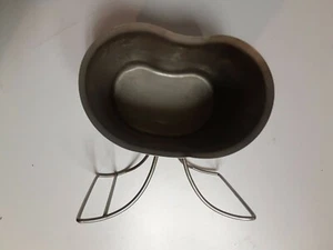 US Militär Überschuss Metall Kantinenbecher mit Schmetterling Drahtgriff - Bild 1 von 2