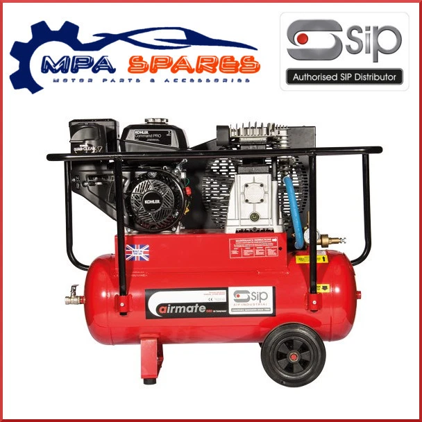 SIP 04328 AIRMATE INDUSTRIAL SUPER 7HP KOHLER PETROL 50 LITRE AIR COMPRESSOR  - Image 1 of 1