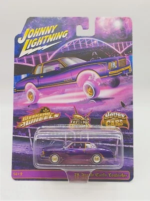 Chevy Monte Carlo SS fin de semana de ruedas exclusivo Lowrider Johnny Lightning 78 Foto 1 de 4
