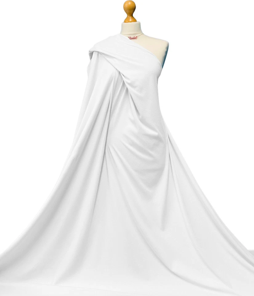 Tecido de algodão intertravado 100% algodão jersey tecido de malha macia material de costura - Imagem 1 de 1