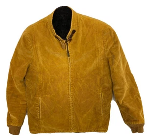 Vintage Silton Mens Corduroy Jacket Size 42 Cafe Racer *See Description - Picture 1 of 12