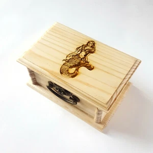 Memaid Decorative Wooden Box Free Engraved Personalization - Picture 1 of 9