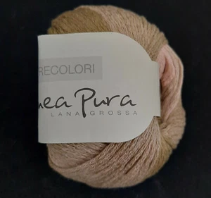 (119 €/kg):50 g LG Linea Pura TRECOLORI, Fb.02 rosa/beige #4810 - Bild 1 von 2